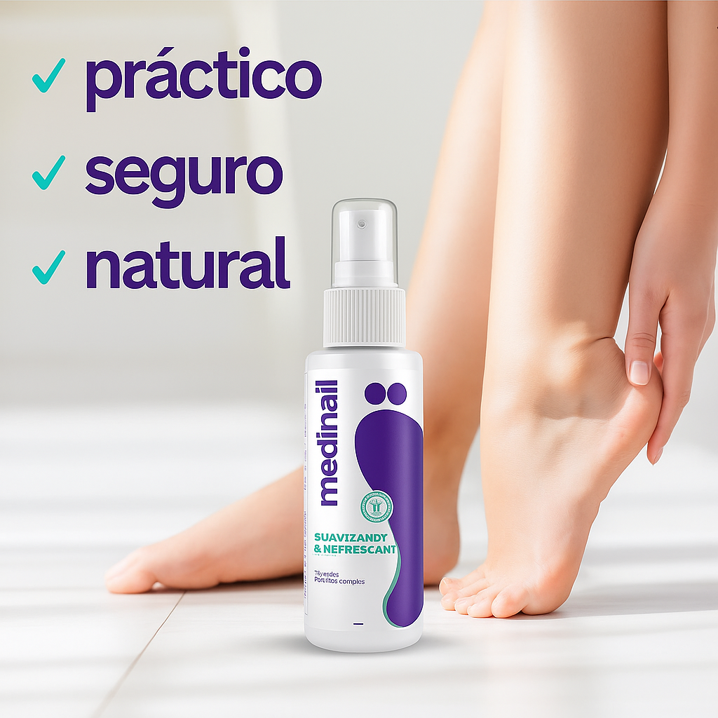 Spray Natural para Uñas – Antihongos | Eficacia Visible en 2 Semanas