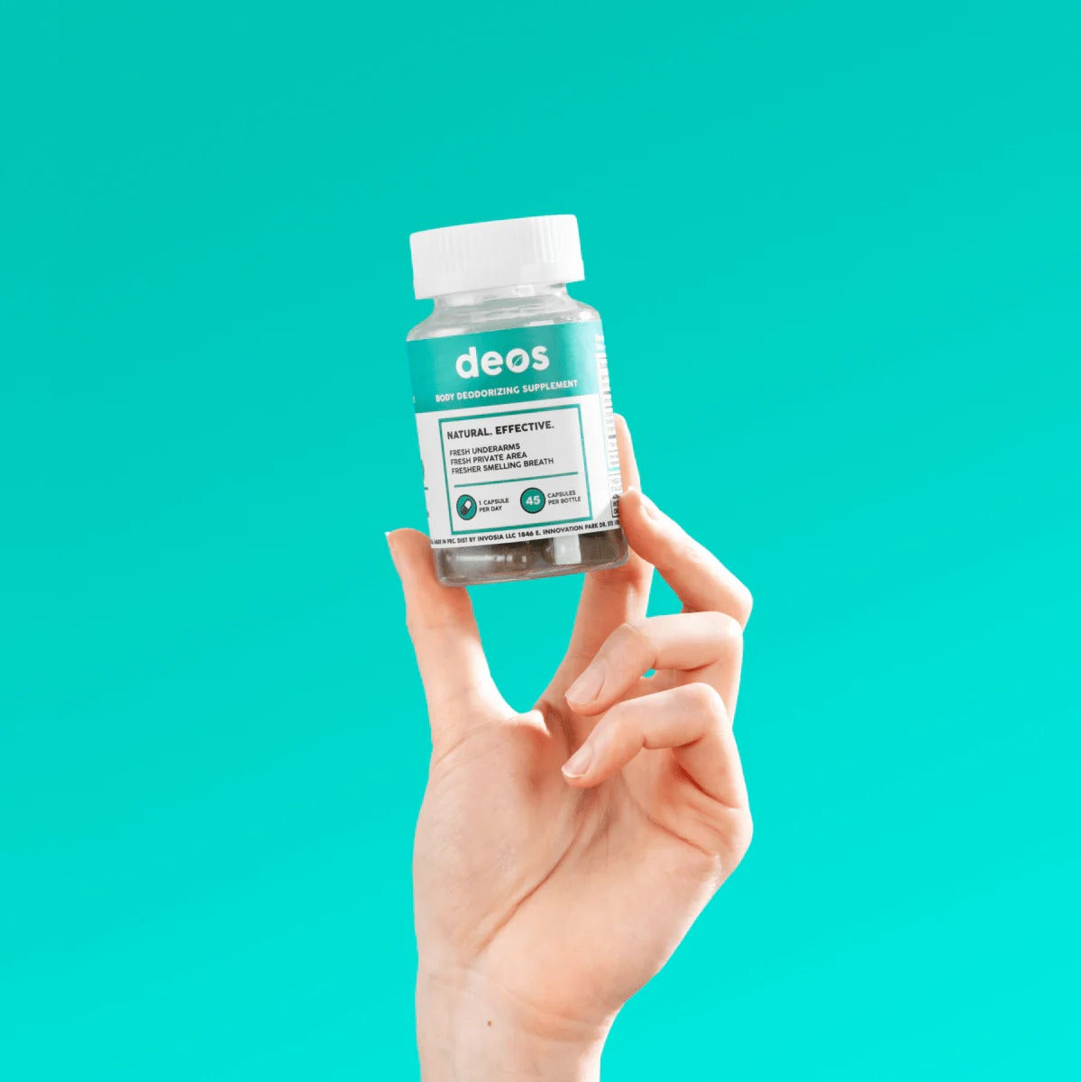 El primer desodorante en cápsulas que funciona desde dentro 💊